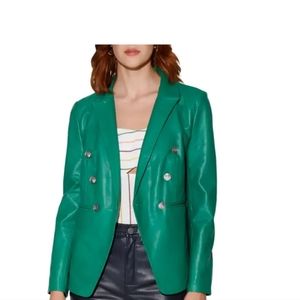 Walter Baker Lamb Leather Marley Blazer Clover